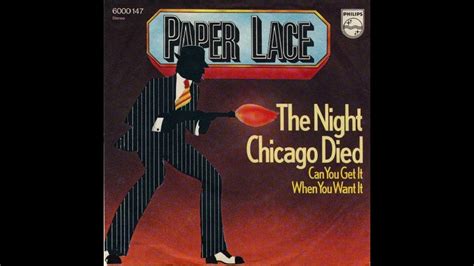 the night chicago died youtube